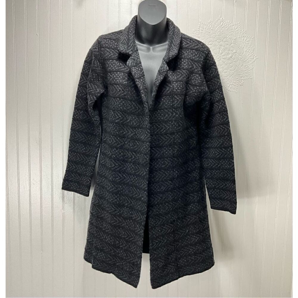 CHIARAMENTE Wool Blend Long Cardigan